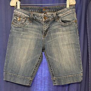 Kut from the Kloth Blue Jean Shorts